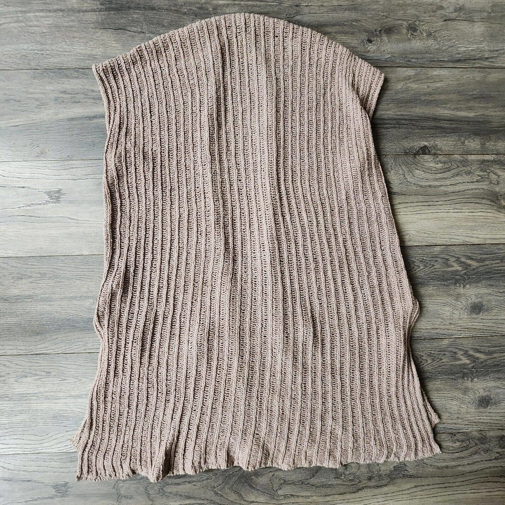 Free People Tan Ribbed Sweater Vest - Picture 4 of 4